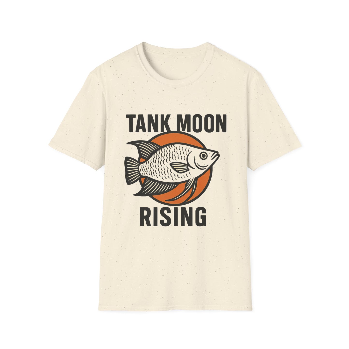 Tank Moon Rising Tee – Retro Moonlight Gourami Emblem