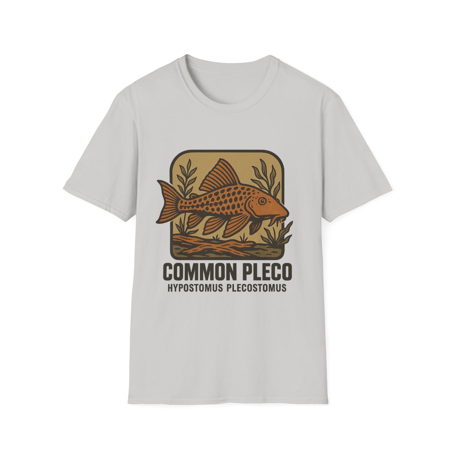Common Pleco Shirt – Nostalgic Retro Aquarium Style