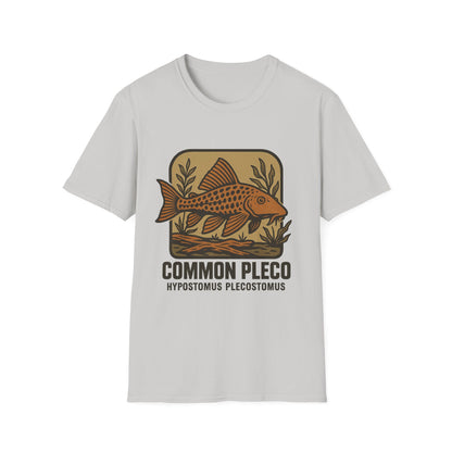 Common Pleco Shirt – Nostalgic Retro Aquarium Style