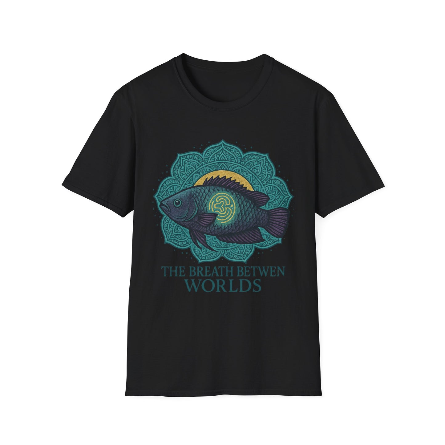 The Breath Between Worlds Tee – Spiritual Climbing Perch Design