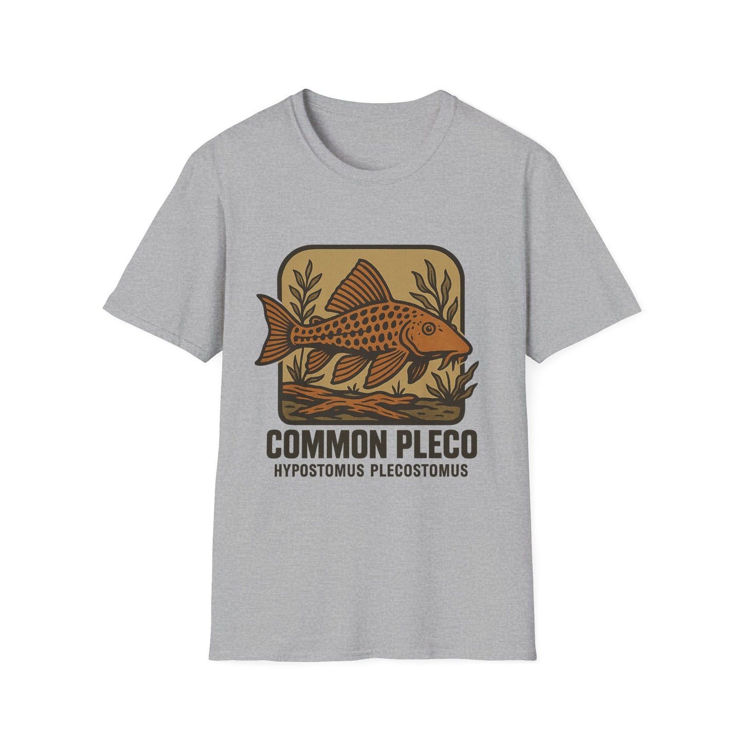 Common Pleco Shirt – Nostalgic Retro Aquarium Style