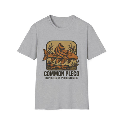 Common Pleco Shirt – Nostalgic Retro Aquarium Style