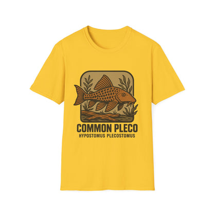 Common Pleco Shirt – Nostalgic Retro Aquarium Style