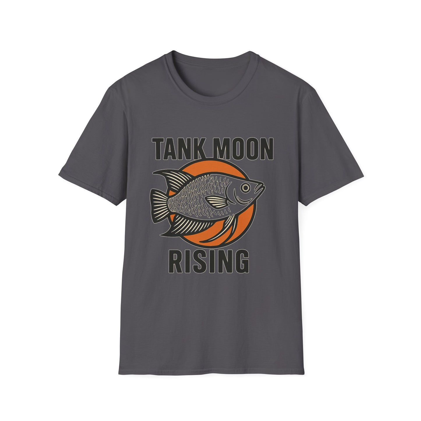 Tank Moon Rising Tee – Retro Moonlight Gourami Emblem