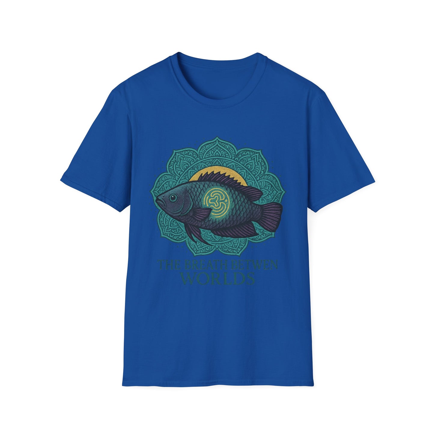 The Breath Between Worlds Tee – Spiritual Climbing Perch Design