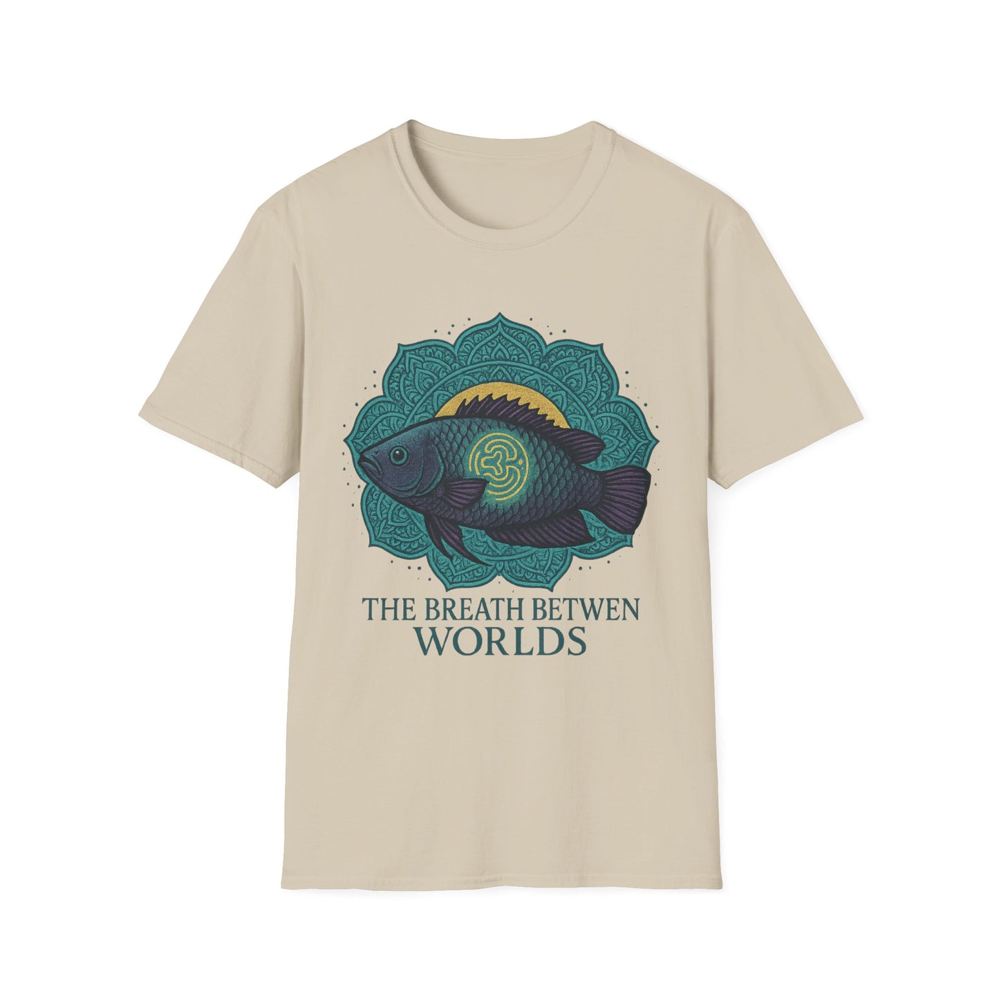The Breath Between Worlds Tee – Spiritual Climbing Perch Design
