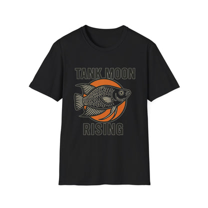 Tank Moon Rising Tee – Retro Moonlight Gourami Emblem