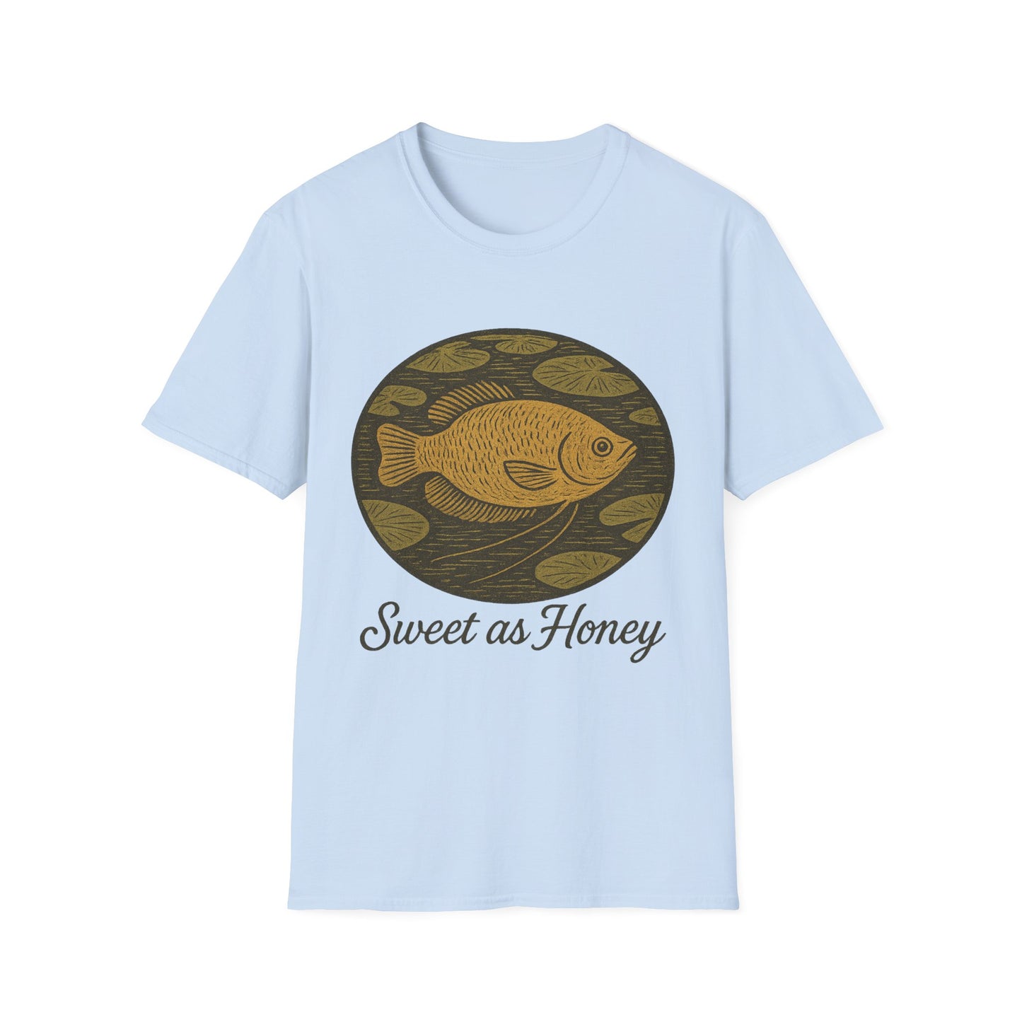 Sweet as Honey Tee – Hand-Sketched Honey Gourami Design