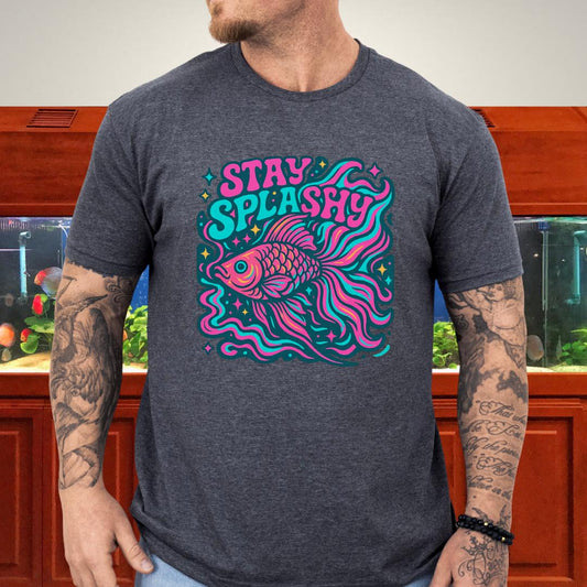Stay Splashy - Psychedelic Groovy Goldfish