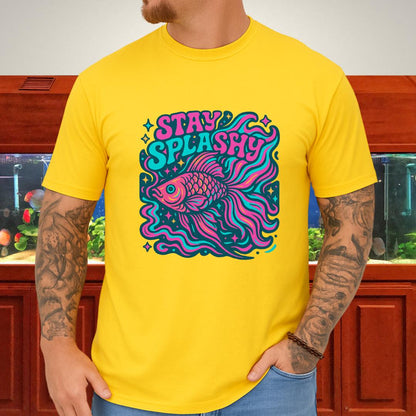 Stay Splashy - Psychedelic Groovy Goldfish