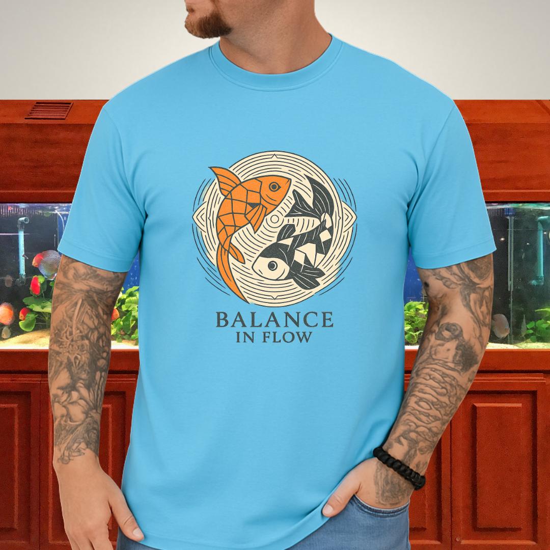 Balance in Flow Yin-Yang Koi T-Shirt
