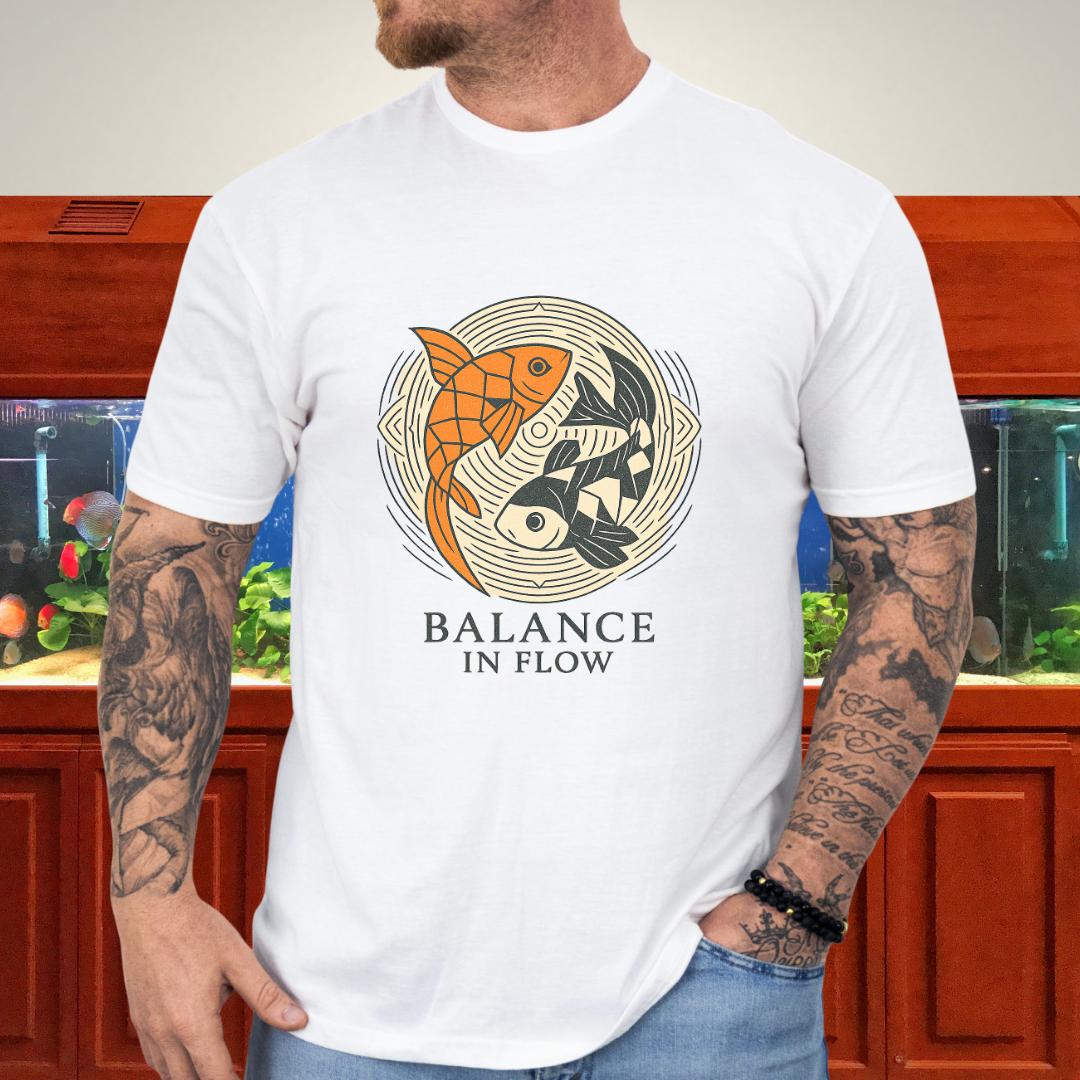Balance in Flow Yin-Yang Koi T-Shirt