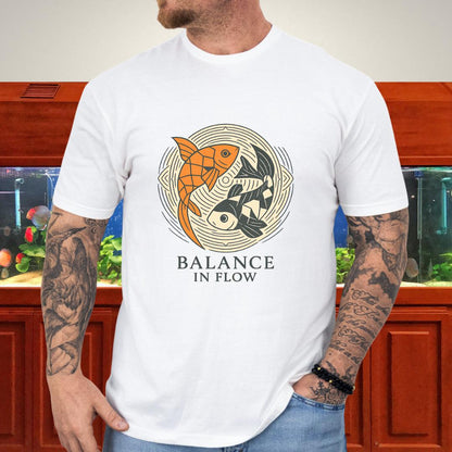Balance in Flow Yin-Yang Koi T-Shirt