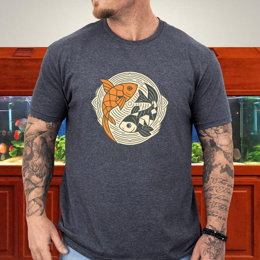 Balance in Flow Yin-Yang Koi T-Shirt
