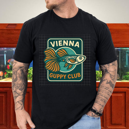 Vienna Guppy Club Retro Logo T-Shirt