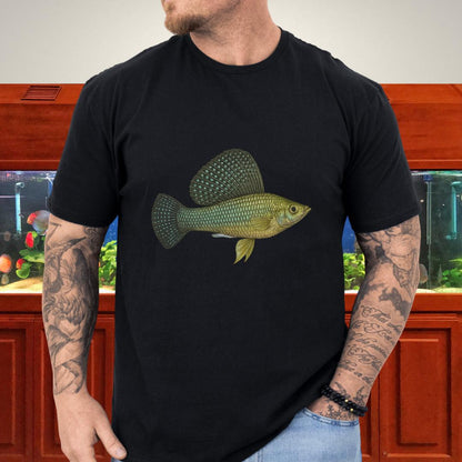 Sailfin Molly Iridescent Showcase T-Shirt (Poecilia velifera)