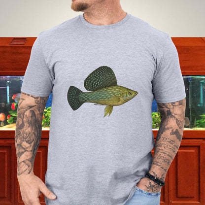 Sailfin Molly Iridescent Showcase T-Shirt (Poecilia velifera)