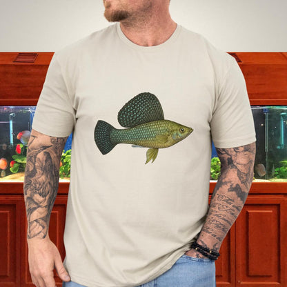 Sailfin Molly Iridescent Showcase T-Shirt (Poecilia velifera)