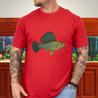 Sailfin Molly Iridescent Showcase T-Shirt (Poecilia velifera)