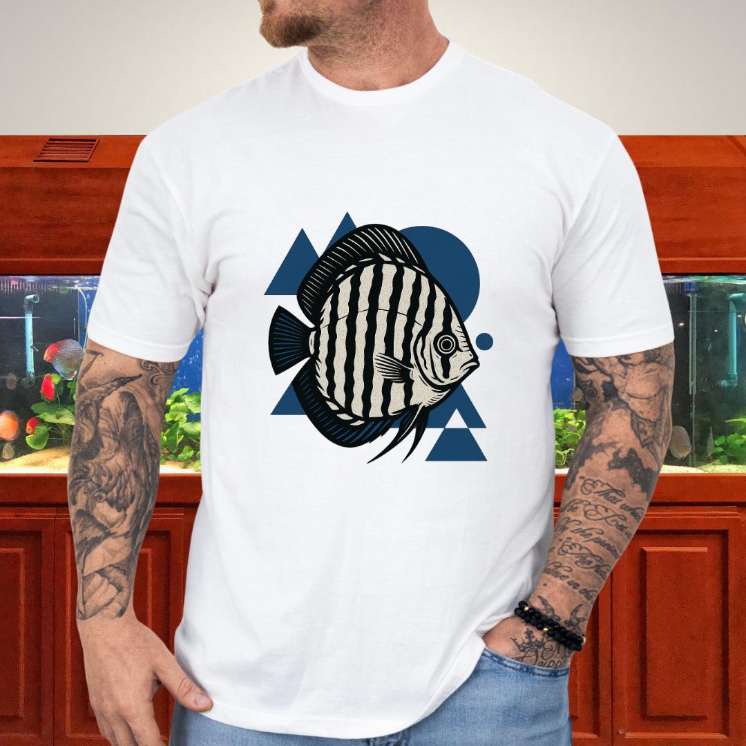German Wonder Discus Geometric T-Shirt-T-Shirt-Fish &amp; Friends Tees