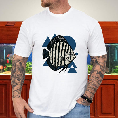 German Wonder Discus Geometric T-Shirt-T-Shirt-Fish &amp; Friends Tees