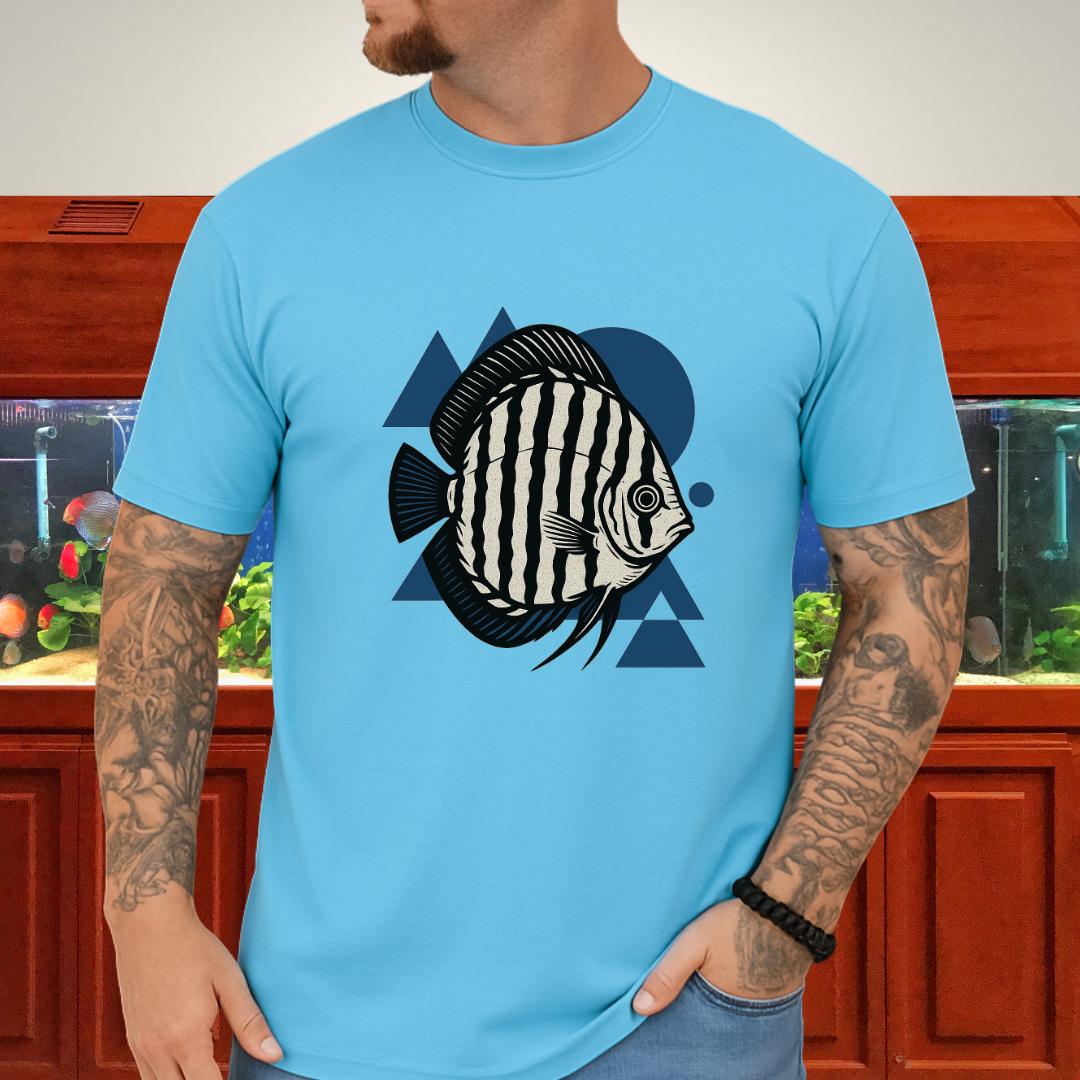 German Wonder Discus Geometric T-Shirt-T-Shirt-Fish &amp; Friends Tees