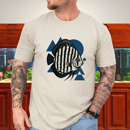 German Wonder Discus Geometric T-Shirt-T-Shirt-Fish &amp; Friends Tees