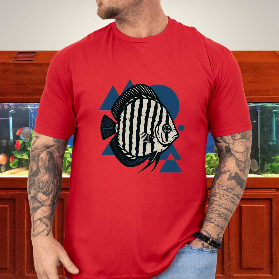 German Wonder Discus Geometric T-Shirt-T-Shirt-Fish &amp; Friends Tees
