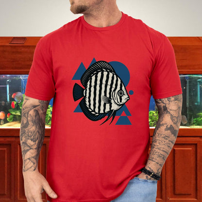 German Wonder Discus Geometric T-Shirt-T-Shirt-Fish &amp; Friends Tees