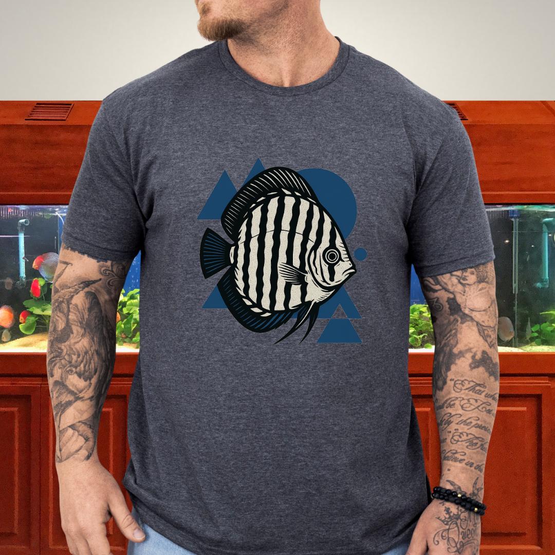 German Wonder Discus Geometric T-Shirt-T-Shirt-Fish &amp; Friends Tees