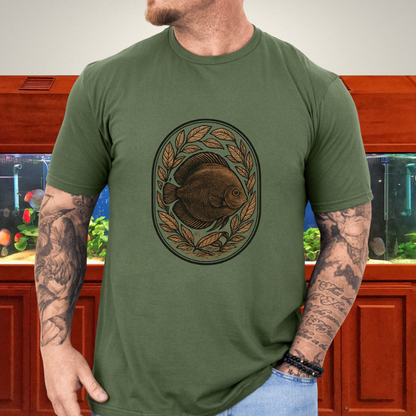 Alenquer Discus Lithograph Nature T-Shirt