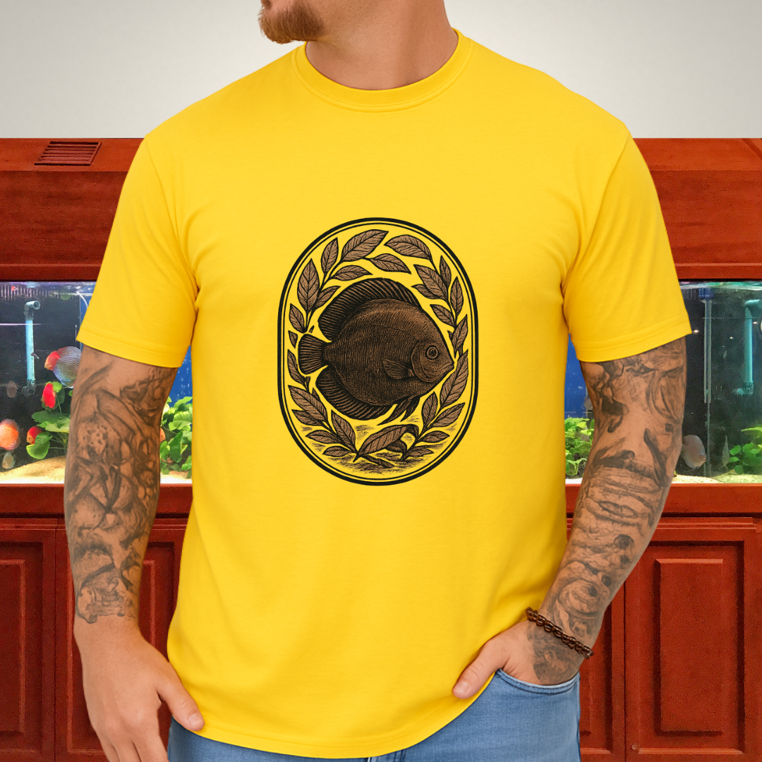 Alenquer Discus Lithograph Nature T-Shirt