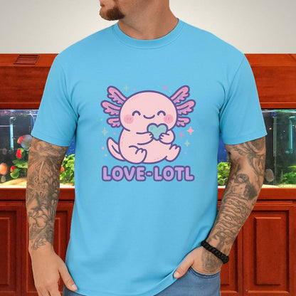 Love-Lotl Kawaii Axolotl Pastel T-Shirt