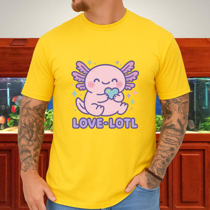 Love-Lotl Kawaii Axolotl Pastel T-Shirt