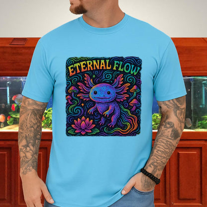 Eternal Flow Psychedelic Axolotl T-Shirt