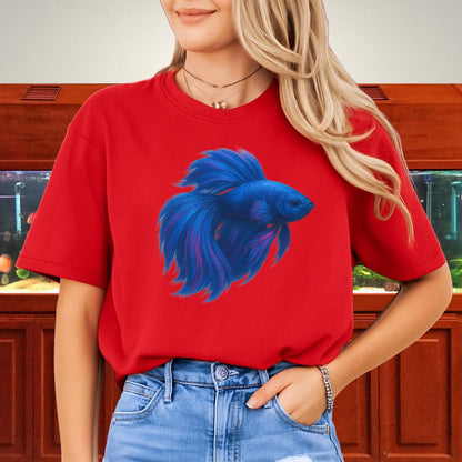 Electric Flow Betta T-Shirt-T-Shirt-Fish &amp; Friends Tees