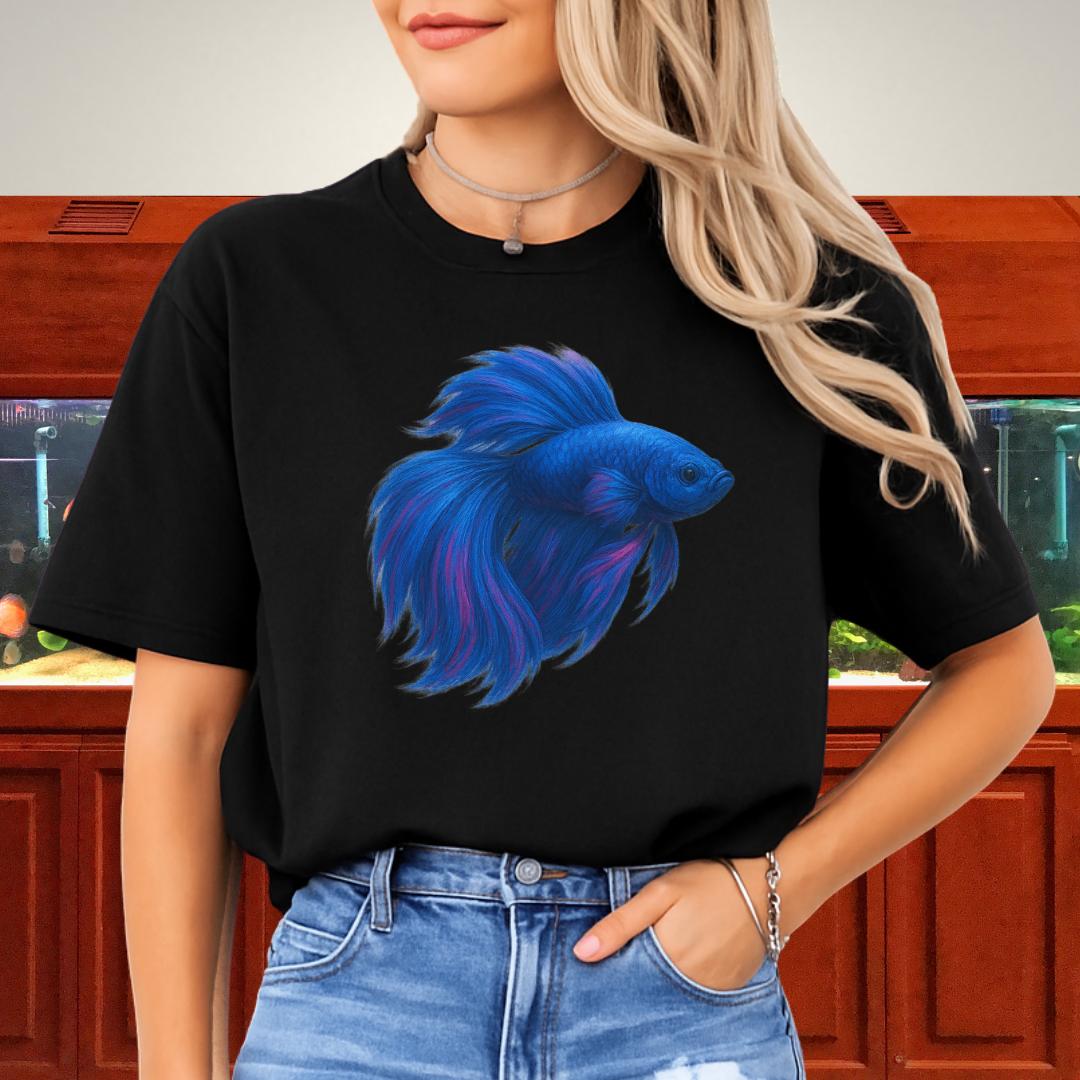 Electric Flow Betta T-Shirt-T-Shirt-Fish &amp; Friends Tees