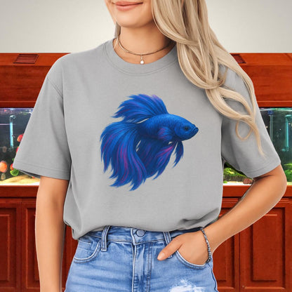 Electric Flow Betta T-Shirt-T-Shirt-Fish &amp; Friends Tees