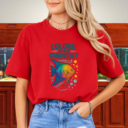 Colors of the Current Angelfish Tee