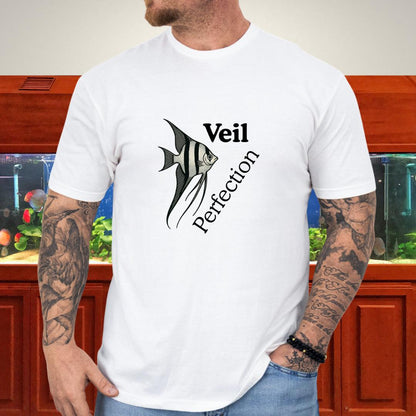 Graceful Veil Angelfish Aquarium Tee