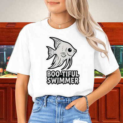 Boo-tiful Swimmer Angelfish Tee
