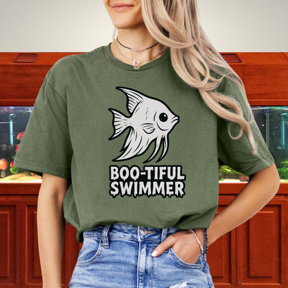 Boo-tiful Swimmer Angelfish Tee