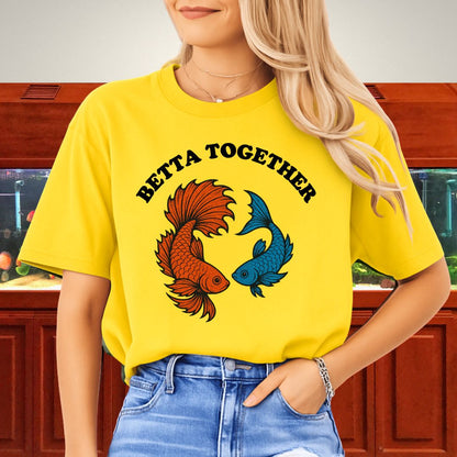 Betta Together Shirt – Tropical Fish Lovers Graphic Tee