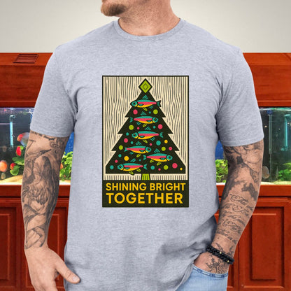 Neon Tetra Christmas Tree Tee – Shining Bright Together