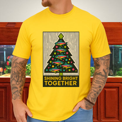 Neon Tetra Christmas Tree Tee – Shining Bright Together