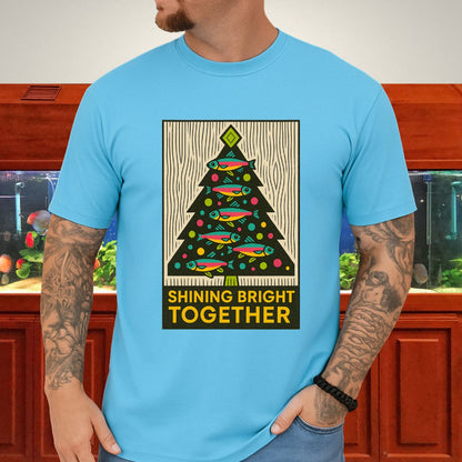 Neon Tetra Christmas Tree Tee – Shining Bright Together
