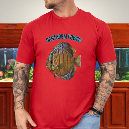 Santarem Power – Wild Discus Heritage Tee-T-Shirt-Fish &amp; Friends Tees
