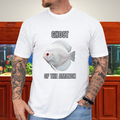 Ghost of the Amazon – Snow White Discus Tee-T-Shirt-Fish &amp; Friends Tees