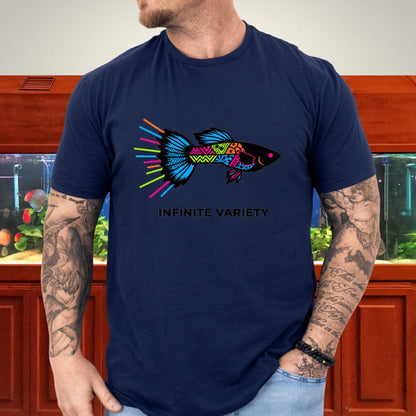 Infinite Variety Geometric Guppy Tee