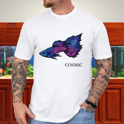 Cosmic Guppy Surreal Galaxy Tee